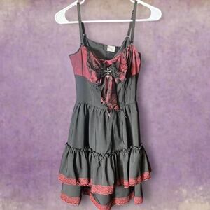 Gothic fairy mini dress